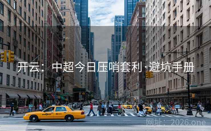 开云:中超今日压哨套利·避坑手册 开云:中超今日压哨套利·避坑手册