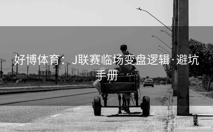 好博体育:J联赛临场变盘逻辑·避坑手册 好博体育:J联赛临场变盘逻辑·避坑手册